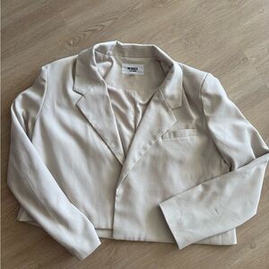Steve Madden Cream Women's Blazer